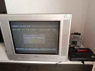 Sega Master System II RCA 60Hz Negra