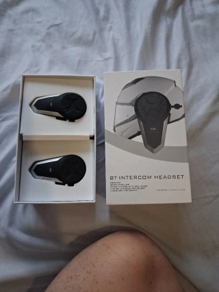 2 Intercomunicadores BT para Casco Moto