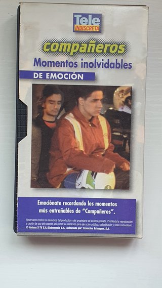 Colección VHS Compañeros (4 cintas)