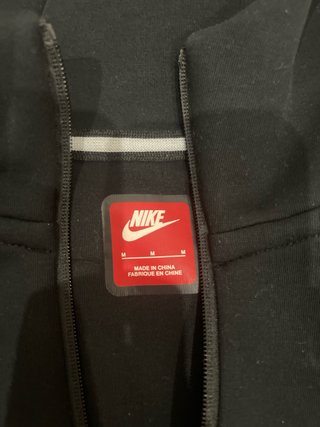 Sudadera Nike Tech Reflectante Negra