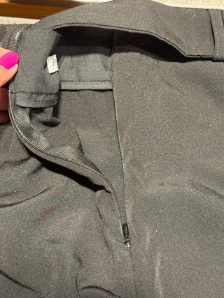 Falda pantalón con cinturón Talla 40 Stradivarius
