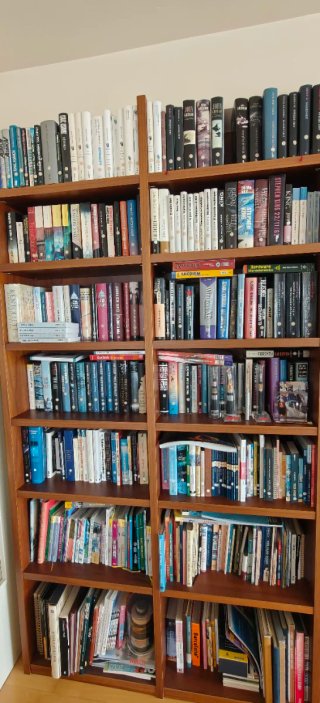 Librería modular gran capacidad 250x268x33cm