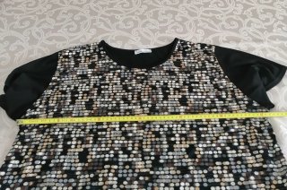 Blusa Clara Ferrone fantasia pois