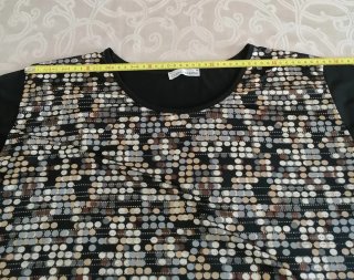 Blusa Clara Ferrone fantasia pois
