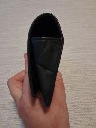 Astuccio per occhiali Chanel nero