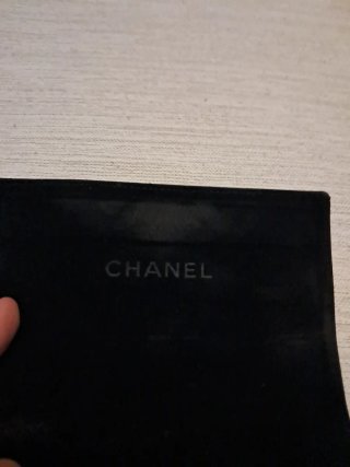 Astuccio per occhiali Chanel nero