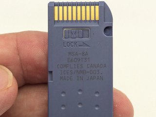 Carta di memoria Sony Memory Stick da 8MB