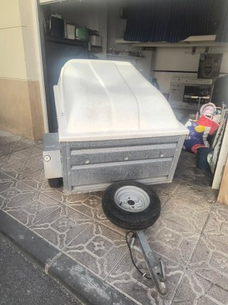 Remolque para perros
