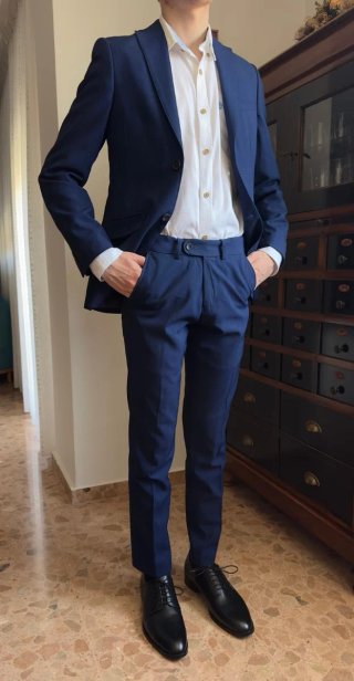 Traje azul adolescente Talla M