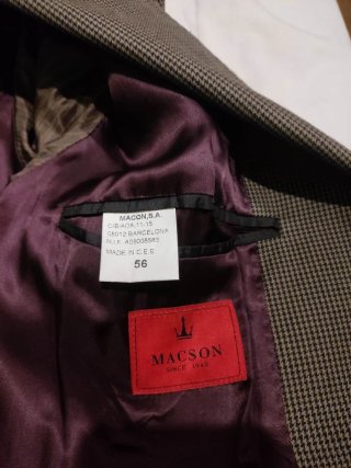 Americana Macson Marrón