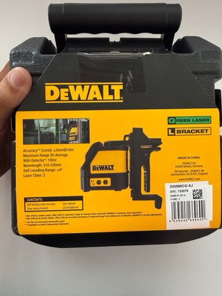 Nivel Láser DeWalt Verde