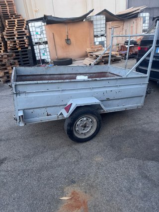 Remolque 750 kg con documentación
