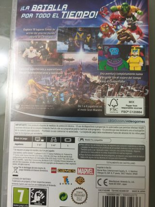 Lote 2 juegos Lego Jurassic World y Marvel Switch