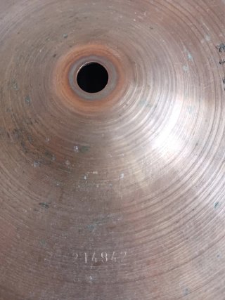 Hi-hat Paiste 2002 Black Label 14", Reparado!