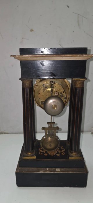 Orologio Francese Metà '800 da tavolo a portale n8