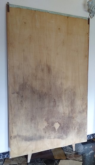 Appendiabiti da parete vintage legno skai anni '40