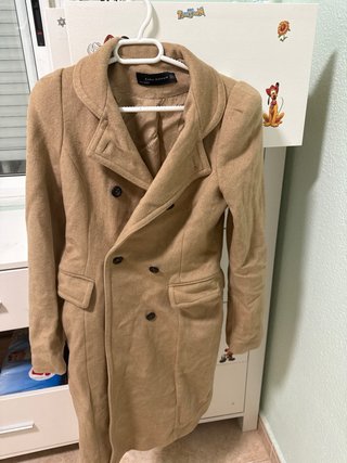 Abrigo Massimo Dutti Marrón