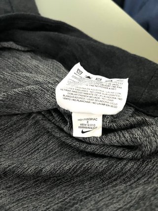 Sudadera Nike Dri-Fit 1/4 Zip Negra Talla S
