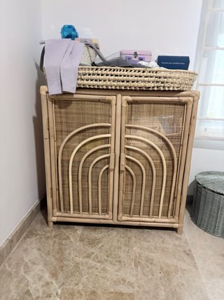 Cómoda Rattan Maiden Home Beige