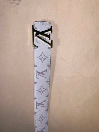 Cintura Louis Vuitton Bianca 115cm