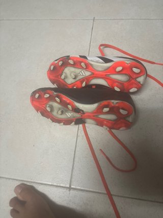 Botas de fútbol Adidas Predator Negras Naranja