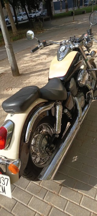 Honda Shadow 750 Ace c2 Beige/Negro