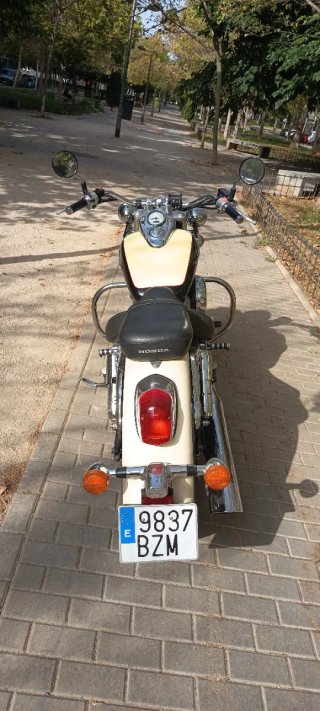 Honda Shadow 750 Ace c2 Beige/Negro