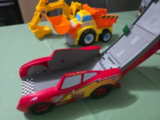 Lote Juguetes: Camión, Excavadora y Coche