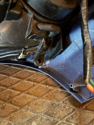 Carenado delantero CBR 125