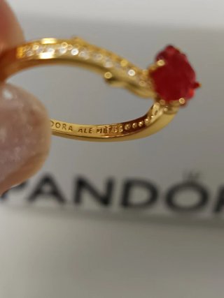 Anillo Pandora Disney Rosa Encantada T56