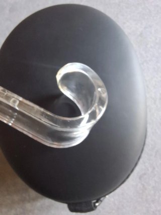 Gancio portasalviette bagno trasparente nuovo