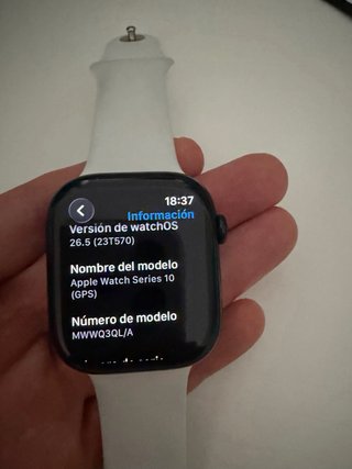 Apple Watch Series 10 GPS 46mm Aluminio Negro
