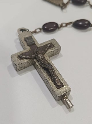 Antiguo Rosario con Reliquia Catacumbas de Roma