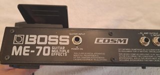 Pedalera Boss ME-70 + Fuente alimentación y manual