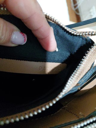 Bolso de mano piel sintética