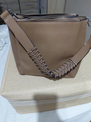 Bolso de mano piel sintética