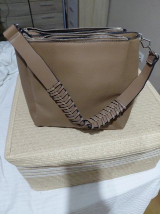 Bolso de mano piel sintética