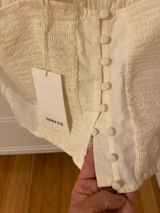 Zara Home corpiño/top beige talla L