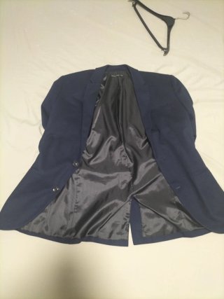 Americana Zara azul marino