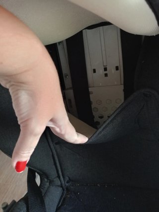 Silla coche Isofix negra