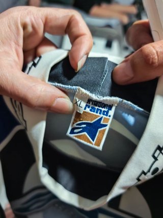 Camiseta Alpinestars MX Enduro Vintage Azul