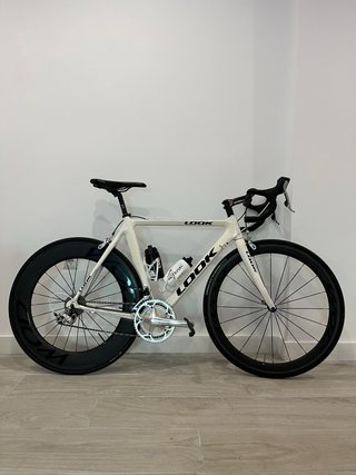 Bicicleta Carretera Look Blanca