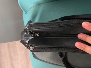 Bolso de mano Pepe Jeans negro y gris