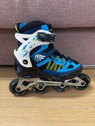 Patines Oxelo Azul/Negro/Blanco