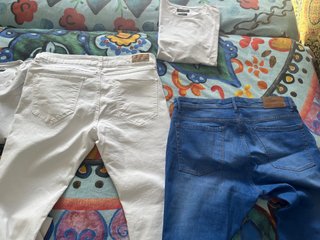 2 Vaqueros Pull&Bear Talla L