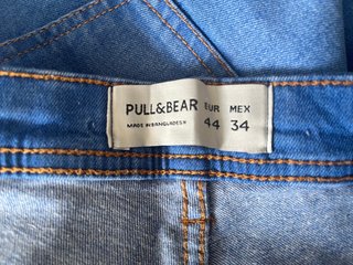 2 Vaqueros Pull&Bear Talla L