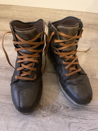 Botas Moto Marrones Urban Casual Vintage