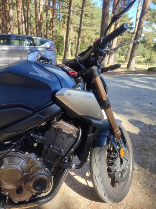 Honda CB 650 R Azul/Gris