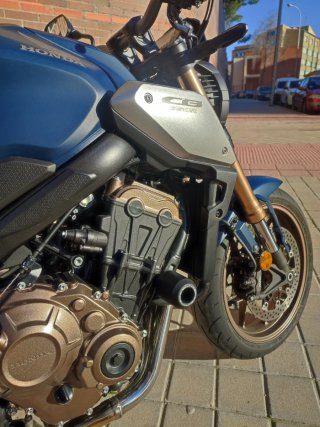 Honda CB 650 R Azul/Gris