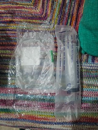 Jeringa 100ml con Tubo